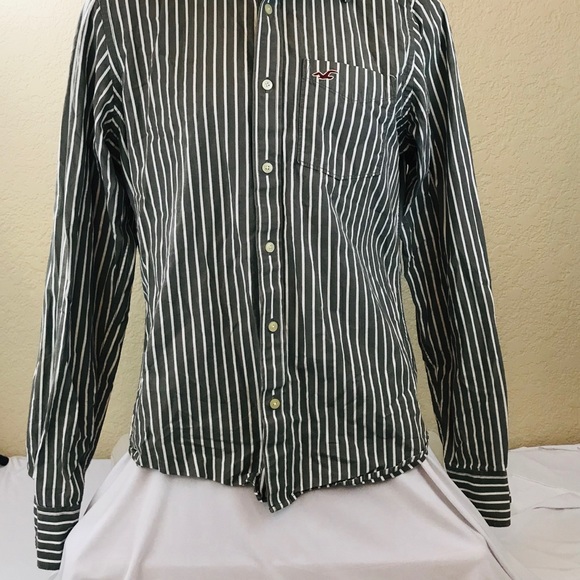 Men’s Hollister Long Sleeve Dress Shirt XL - Picture 8 of 8